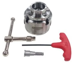 Charnwood W815VP Mini Lathe With Viper 2 | Poolewood -Home Tools Store 70mm diameter 4 jaw geared scoll chuck