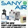 Sanitising Sprayer SANY-AIR Compressor With Fluid - 04289 | Poolewood