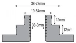 Fox Charnwood V3SJ Stepped Jaws For Viper3 Chuck | Poolewood -Home Tools Store V3SJ