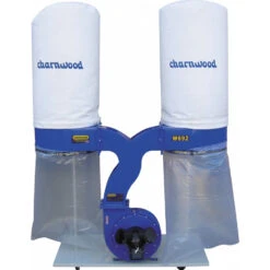 Charnwood W692 Dust Extractor 3hp Twin Bag Dust Extractor - Poolewood