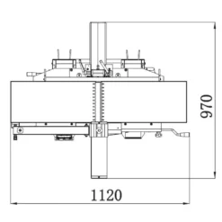 Charnwood PT10S Spiral Cutter Planer Thicknesser | Poolewood -Home Tools Store pt10s dimensions top view 1024x1024 1