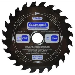 Charnwood TB0824 TCT Saw Blade 200mm | Poolewood Machinery